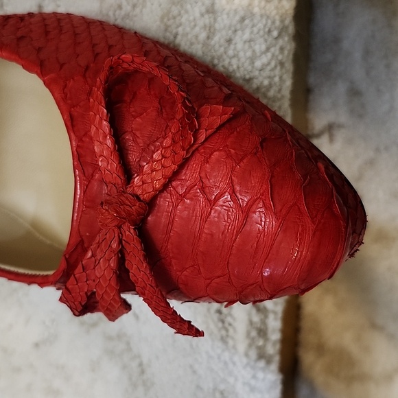 Red Custom Made Heels - Picture 8 of 8